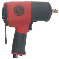 CHICAGO PNEUMATIC Air Impact Wrench: Compact, 1/2 in Drive, Pistol-Grip, Square, Std, Pin Detent (MPN CP8252-P). Key specifications — attr1321013: NPT; attr1321019: Compact; attr1321030: CHICAGO PNEUMATIC; attr1321012: Standard; attr1321025: Square.