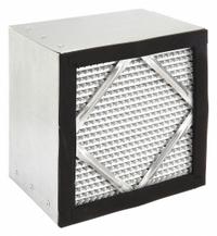 GRAINGER HEPA Air Filter: 8 in x 8 in x 6 in, 99.97% Filter Efficiency, Downstream Face (MPN 33E972). Key specifications — Brand: GRAINGER; Frame or Header Material: Galvanized Steel.