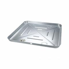 DIVERSITECH Condensate Drain Pan: 30 in L x 30 in W x 2 1/2 in D, Long and Short Sides Discharge (MPN 6-M3030). Key specifications — Brand: DIVERSITECH.