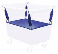 ROYAL BASKET TRUCKS Cube Truck Spring Lift Kit: G06-BBX-PSN, 25 1/2 in x 15 in x 5/8 in, Blue. Key specifications — Color: Blue; Material: Steel Wire Platform with Vinyl Cover; Brand: ROYAL BASKET TRUCKS; Includes: Springs; Manufacturer Part Number: G06-BBX-PSN; For Use With: 35LF30.