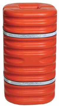 APPROVED VENDOR Column Protector: 42 in, 8 in, 8 in, Round/Square, 8 in Compatible Column Dia, HDPE (MPN 1708OR). Key specifications — Color: Orange; Minimum Compatible Column Length: 42 in; Brand: APPROVED VENDOR; Material: HDPE.