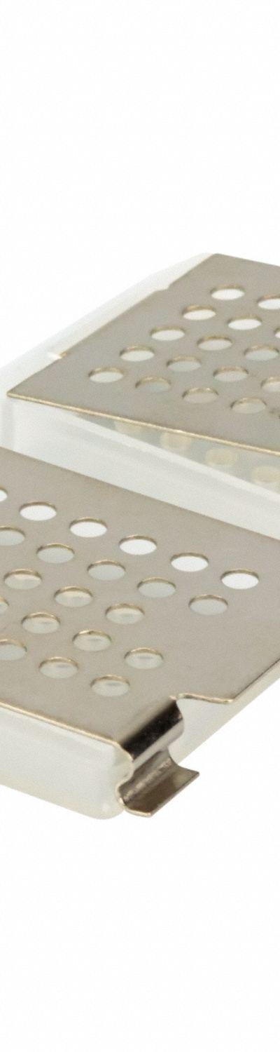 CAPLUGS Embedding Cassettes: Natural, Polypropylene, 1.63 in Overall Lg