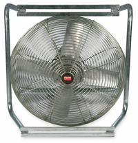 DAYTON Transformer Cooling Fan: 6,599 cfm Airflow @ 0.000 in SP, 20 in Blade Dia, 1/2 hp Motor HP (MPN 2ATX9). Key specifications — Includes: Weatherproof Power Cord; Phase: Single; Voltage: 115/230V AC; Brand: DAYTON.