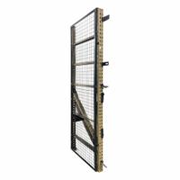 WIRECRAFTERS Aisle Guard Side Panel: 1 Bays, 39 in x 1 1/4 in x 144 in, 10 ga, Steel, Powder Coated (MPN BACK4212S). Key specifications — attr36337: WIRECRAFTERS; attr37658: Steel; attr37663: Yes; attr37664: Powder Coated; attr37667: Gray.