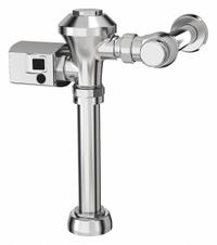 AMERICAN STANDARD Automatic Flush Valve: Selectronic, 1.1 gpf Gallons per Flush, Battery, Exposed (MPN 6147SM111.002). Key specifications — Spud Location: Top; Brand: AMERICAN STANDARD.
