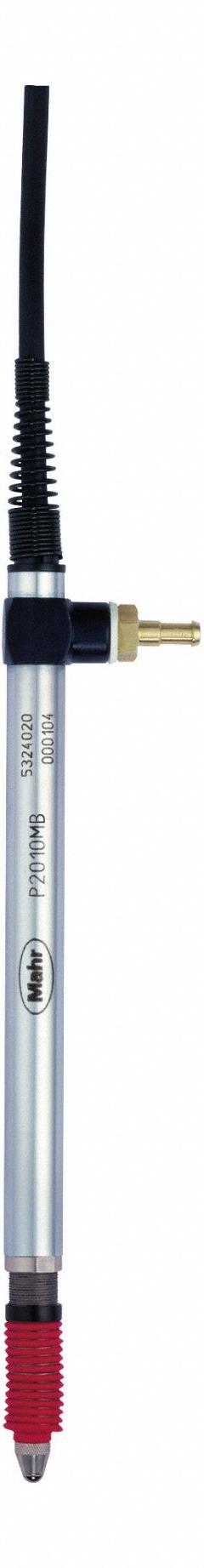 MILLIMAR Inductive Probe: Mahr Millimar Series, Plunger, 20 µm Accuracy, 2.5 m Cable Lg, P2010MB. Key specifications — attr1183971: Plunger; attr1183954: P2010MB; attr1183957: Mahr Millimar Series; attr1183961: 20 µm; attr1184010: MILLIMAR.