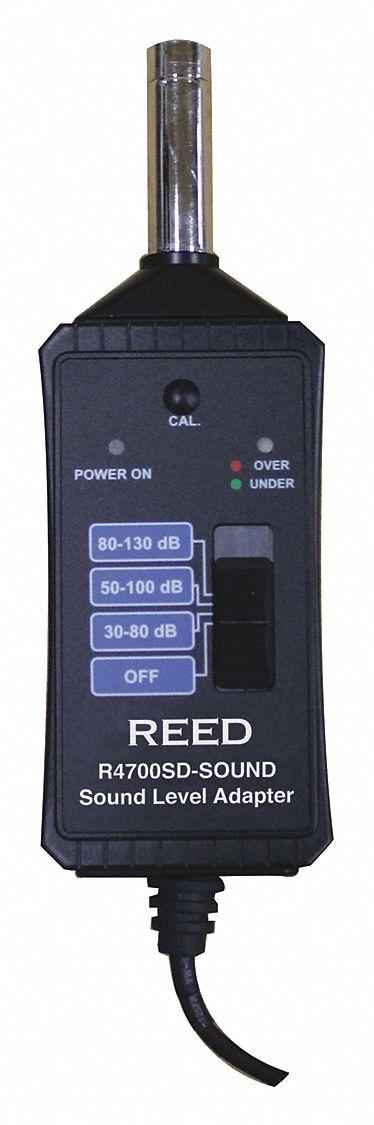 REED INSTRUMENTS Sound Level Adaptor: Sound Level Adaptor, R4700SD-SOUND - Sound Level Meter Accessories