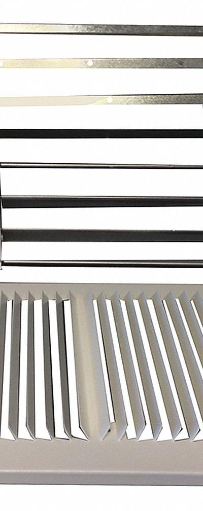 WILLIAMS COMFORT PRODUCTS Outlet Register: Rear - Assembly Components for Gas Wall & Ceiling Heaters