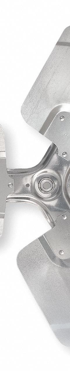 REVCOR Replacement Propeller: 24 in Propeller Dia., 26° Pitch, 3 Blades, Aluminum (MPN T2403-26 L)