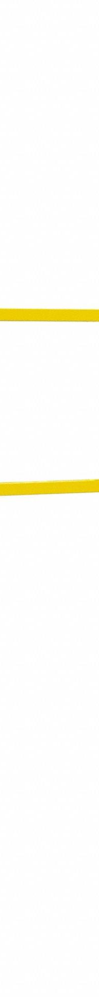 VESTIL Safety Handrail: Toe Board Not Included, 4 in x 4 in, Bolt-On Rail Mounting, 2 Rail Levels (MPN SQ-120). Key specifications — Product Type: Handrail Section; Brand: VESTIL; Color: Yellow; Handrail Shape: Square; Material: Steel; Number of Rail Levels: 2; Rail Mounting Style: Bolt-On.