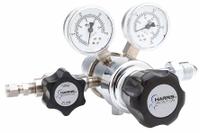 HARRIS High Purity Gas Regulator: Two Stage, CGA 320 Inlet, 1/4" Tube Outlet, 50 psig (MPN KH1053). Key specifications — Brand: HARRIS; Manufacturer Part Number: KH1053; Diaphragm Material: 302 Stainless Steel; Outlet Connection: 1/4" Tube; Inlet Connection: CGA 320.