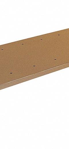 PRO-LINE Lower Shelf: 60 in Overall Wd, 12 in Overall Dp, Gray, Steel, Includes Mounting Hardware (MPN IWBLS60). Key specifications — Includes Mounting Hardware: Yes; Color: Gray.