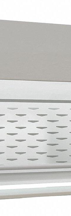 HEMCO Fume Hood: 8 ft Overall Wd, Blower Included No (Required), 30 in Overall Dp, By-Pass, White (MPN 35863). Key specifications — Brand: HEMCO; Includes: Explosion Proof Vapor Tight Light Fixture; Series: UniFlow LE AireStream; Base/Stand Included: No; Work Surface Included: No; Blower Included: No (Required).