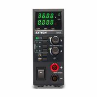 EXTECH DC Power Supply: Switching Digital DC, 13 in H x 2 in W x 5 in D, 5 A Current Output Max. (MPN DCP36). Key specifications — Line Regulation Current: Less Than or Equal To 10 mA; Load Regulation Voltage: Less Than or Equal To 30 mV; Calibration Certificate Type: Not Certified; Manufacturer Part Number: DCP36; Brand: EXTECH; Includes: AC Power Cord; Line Regulation Voltage: Less Than or Equal To 4 mV; Load Regulation Current: Less Than or Equal To 10 mA.