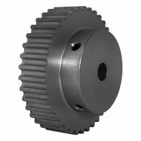 DAYTON Timing Pulley: Modified Curvilinear, Fixed, For GT Timing Belt Section, For 9 mm Belt Wd (MPN 38-5P09M6A12). Key specifications — Brand: DAYTON; Finish: Clear Anodized; For Belt Series: Powerhouse®.