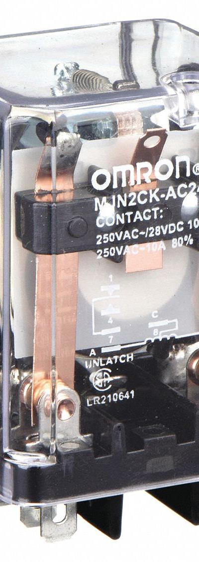OMRON Latching Relay: Socket Mounted - Socket-Mounted Relays