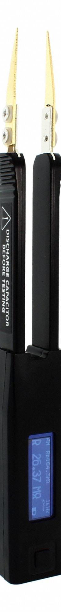 EXCELTA LCR Meter: 0.5 pF to 4,999 uF, 0.05 ohm to 9.9 megaohm, 0.5 uH to 999 mH, Ethernet (MPN TM-500). Key specifications — Brand: EXCELTA; Product Type: LCR Meter; Manufacturer Part Number: TM-500.
