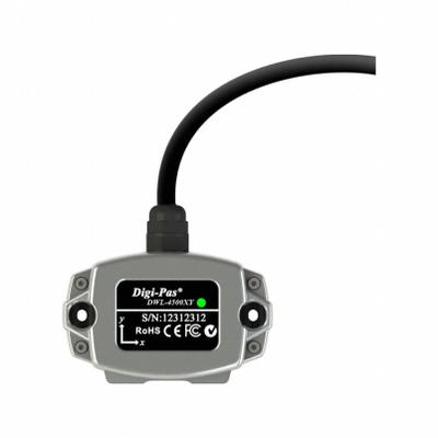DIGI-PAS Inclination Sensor Module: Silver, Inclination Sensor Module, 7/8 in Overall Ht - Sensor Modules
