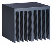 CRYDOM Heat Sink: Panel Heat Sink Mounting, Aluminum, 1.2°C/W Thermal Resist (MPN HS122). Key specifications — Manufacturer Part Number: HS122; Fan: Yes; For Use With: Single or Dual Solid State Relays; Material: Aluminum; Heat Sink Mounting Style: Panel; Brand: CRYDOM.