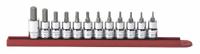 GEARWRENCH Socket Bit Sets: 1 - 25 Pieces, 3/8 in Drive Size, 12 Pieces, Fixed Insert, SAE (MPN 80581). Key specifications — attr1216280: Fixed Insert; attr1216283: GEARWRENCH; attr1225718: 1/16 in to 3/8 in; attr1227491: 3/8 in.