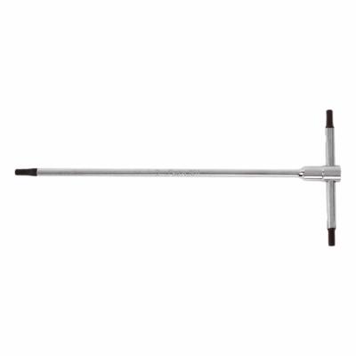 BETA Hex Key: 0 Ball Ends, 3/16 in Tip Size, SAE, Long, Alloy Steel, Satin, 8 in Long Arm Lg - T-Shaped Hex Keys