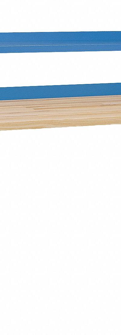 LISTA Workbench with Riser: Fixed Ht - Workbenches with Risers