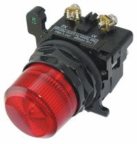 EATON Indicating Light: 30 mm Panel Mounting Size, Red, Fresnel, 1250T Series (MPN 10250T197HLRP24). Key specifications — Brand: EATON; Series: 1250T.