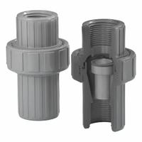PLAST-O-MATIC Air Release Valve: Haz Liquids, PVC, 1/2 in Inlet Connection Size, NPT, FNPT (MPN ARV050EPT-PV). Key specifications — Brand: PLAST-O-MATIC.