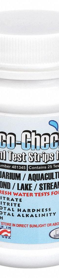 INDUSTRIAL TEST SYSTEMS Test Strips: Nitrite/pH/Total Alkalinity/Total Hardness, 25 Tests, Strip (MPN 481345). Key specifications — attr1383002: 0 to 720 ppm Total Alkalinity; attr1371711: INDUSTRIAL TEST SYSTEMS; attr1371709: Total Hardness.