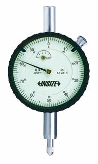 INSIZE Dial Indicator - Lug Back: 0 in to 0.05 in, Inch, Plunger, 0.0001 in/0.0003 in Accuracy (MPN 2315-05). Key specifications — attr1184168: 2315-05; attr1184178: 0-100; attr1184223: INSIZE; attr1200883: Dial Indicator - Lug Back; attr1184173: AGD 2; attr1184177: 0.0003 in; attr1184208: Short Form Certificate Traceable to NIST.