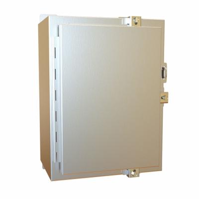HAMMOND Electrical Enclosure: Stainless Steel, 16 in x 12 in x 8 in, NEMA 12/13/3R/4/4X - Stainless Steel Enclosures