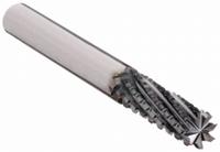 OSG Solid Router Bit: Nicked Spiral, Diamond Coated, 8 Flute, 1/4" Cut Dia, 3/4" LOC (MPN 20613416). Key specifications — attr1164582: 2061; attr1164586: Composite.