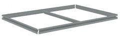 TENNSCO Shelf: 36 in x 30 in, 1,000 lb Load Capacity, Gray, Shelf (MPN ZBES-3630). Key specifications — Includes: (4) Beams; Shelf Configuration: Single Straight; Color: Gray; Frame Material: Steel; Brand: TENNSCO; Frame Finish: Zinc Plated; Product Type: Shelf.