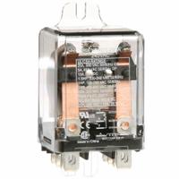 SCHNEIDER Enclosed Power Relay: Surface (Side Flange) Mounted, 25 A Current Rating, 240V AC, DPDT (MPN 389FXBXC1-240A). Key specifications — Brand: SCHNEIDER; Base Type: Octal; Electrical Connection: Quick-Connect; Manufacturer Part Number: 389FXBXC1-240A; Operating Current: 5 A at 600V AC (Resistive Load); Series: 389F Power Series.