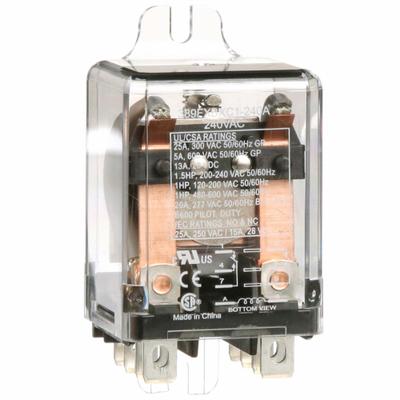 SCHNEIDER Enclosed Power Relay: Surface (Side Flange) Mounted, 25 A Current Rating - Surface-Mounted Relays