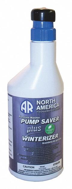 AR BLUE CLEAN Pump Saver: Mfr Part # AR64511, Plastic, 9 1/2 in Overall Lg, 2 1/2 in Overall Dia. Key specifications — Product Type: Pump Saver; Manufacturer Part Number: AR64511.