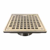 JAY R. SMITH MFG. CO Strainer: A, Square, 5 5/8 in Overall Wd, 2 1/8 in Overall Ht, Nickel Bronze (MPN B06NBU). Key specifications — Finish: Nickel Bronze; Brand: JAY R. SMITH MFG. CO; Color Family: Bronze.