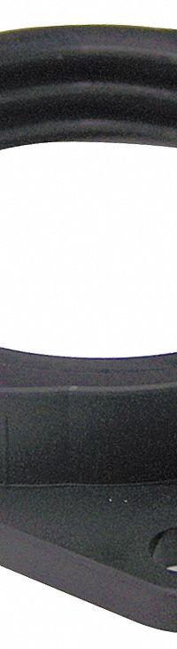 Connector: 2 3/4 in Nominal Size (MPN PAGOB-70). Key specifications — Item [MERCH]: Straight Flange Connector; Fitting Material: Polyamide 6; Fitting Color: Black; Connection Type/Size: 2-3/4 in Corrugated Tubing; Brand: REIKU.