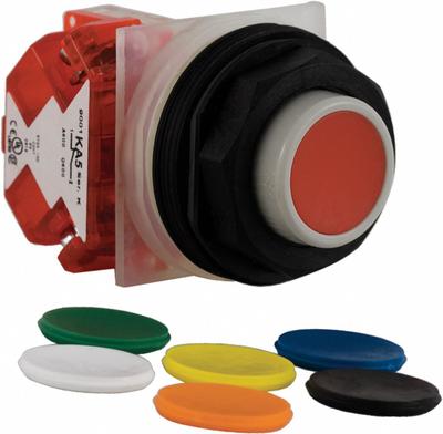 SCHNEIDER Extended Push Button Operator: Non-Illuminated, Extended Profile, Non-Metallic - Extended-Length Push Buttons