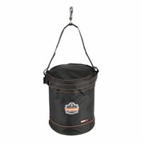 ERGODYNE Bucket Bag: 12 1/2 in W x 15 in H x 12 1/2 in L, Black, Nylon, 0 Pockets, Buckle (MPN 5970T). Key specifications — attr1118525: ERGODYNE; attr1125037: Black; attr1125041: Nylon; attr1203718: Yes.