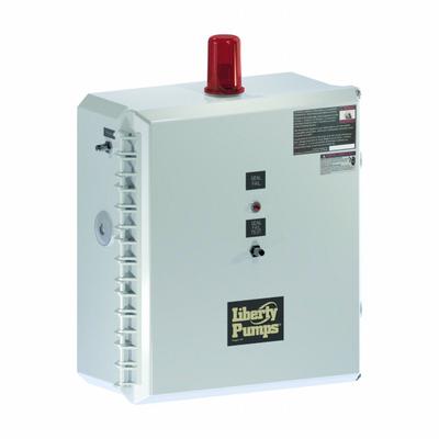 LIBERTY PUMPS Duplex Control Panel: Duplex, 3, 208/240/480V AC, 1.6 to 2.5 A, Tether Float - Intrinsically-Safe Pump Control Panels