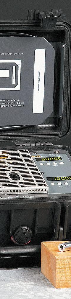 FLUKE Drywall Temperature Calibrator: For Type E/Type J/Type K/Type T Thermocouple Type (MPN 9009-B-156). Key specifications — Stability: +/-0.05°C; For Stem Diameter: 0.3125 in; Brand: FLUKE.