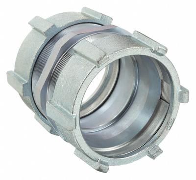 RACO Compression Coupling: 3 1/2 in Trade Size, 6 1/2 in Overall Lg, RMC - Compression Couplings