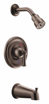 CFG Tub and Shower Trim Kit: Capstone, 2.5 gpm Fixed Showerhead Flow Rate, Bronze, Single Function (MPN T41311COWB). Key specifications — Connection Type: IPS; Series: Capstone; Showerhead Spray Patterns: Single.