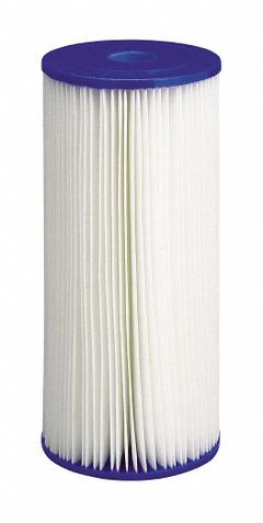 CULLIGAN Water Filter Cartridge: 50 micron, Pleated, 10 gpm, Polyester, 9 3/4 in Overall Ht (MPN R50-BBSA). Key specifications — Brand: CULLIGAN; Filter Media: Polyester.