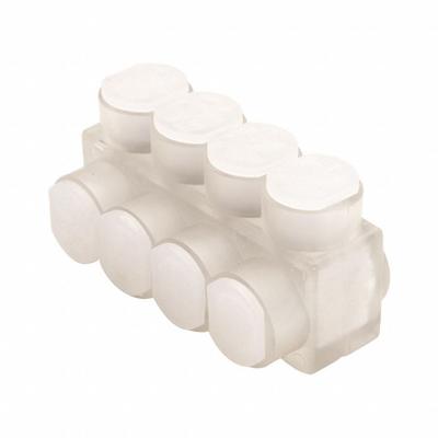BURNDY Multitap Connector: 5 Port, Single-Sided Entry, 14 AWG – 4 AWG Wire Size - Dry-Location Single-Sided Entry Multitap Connectors