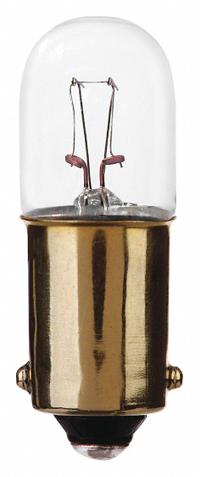 APPROVED VENDOR Incandescent Bulb: Incandescent, Miniature Bayonet (BA9s), (T) Tubular, T3-1/4, 1835 (MPN 1835-1PK). Key specifications — Light Color: White; Trade Number: 1835; Voltage: 55V AC; Brand: APPROVED VENDOR; Bulb Shape: T3-1/4.