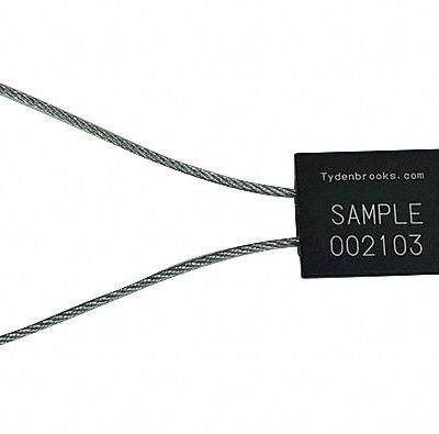 TYDENBROOKS Cable Seals: Black - Adjustable-Length Cable Seals
