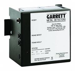 GARRETT METAL DETECTORS Metal Detector Battery Module: Compatible With Garrett Metal Detectors (MPN 2225420). Key specifications — Brand: GARRETT METAL DETECTORS; Includes: Red Status Light; Compatible Product Type: Desktop Remote Console with Zone Indication; Compatible Brand: Garrett Metal Detectors.
