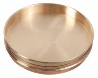 APPROVED VENDOR Sieve Pan: 1 in Overall Dp, 7 7/8 in Overall Dia, Brass (MPN 5ZPY7). Key specifications — Brand: APPROVED VENDOR; Product Type: Sieve Pan; Material: Brass.
